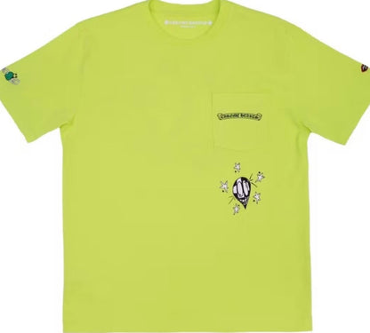 Chrome Hearts Matty Boy Link T-shirt Lime Green