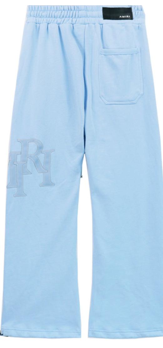 Amiri Staggered Sweatpant BLUE