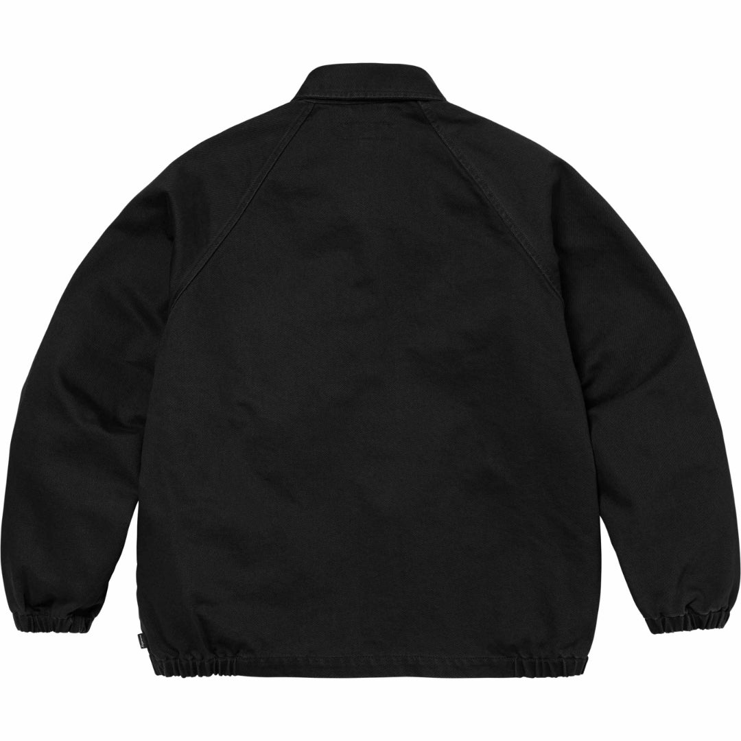 Black Supreme Arc Denim Coaches Jacket