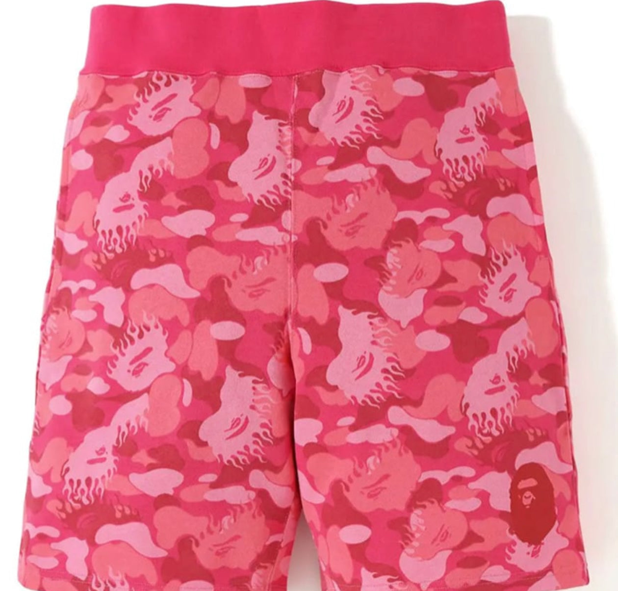 BAPE Tie Dye Sweat Shorts Pink