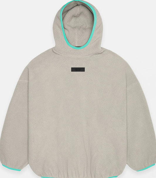 FEAR OF GOD ESSENTIALS Seal Sherpa Polar Fleece Hoodie