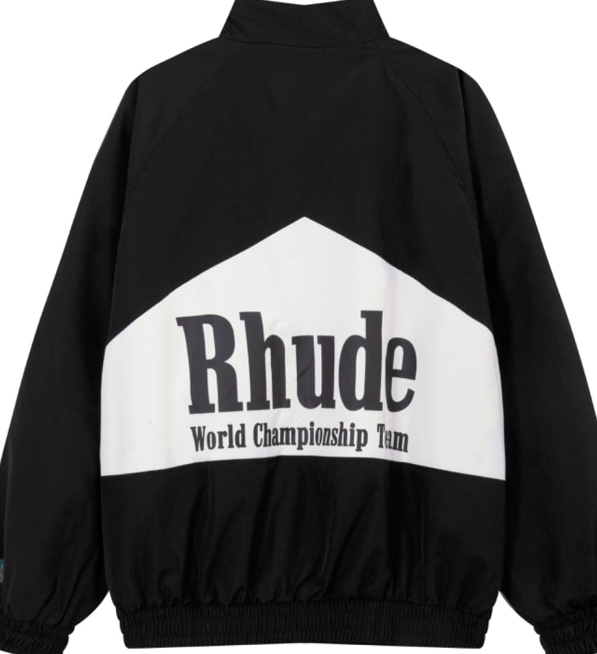 Rhude Panel Logo Jacket Black