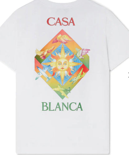 Casablanca Les Elements T-shirt
White