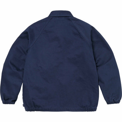 Navy Supreme Arc Denim Coaches Jacket