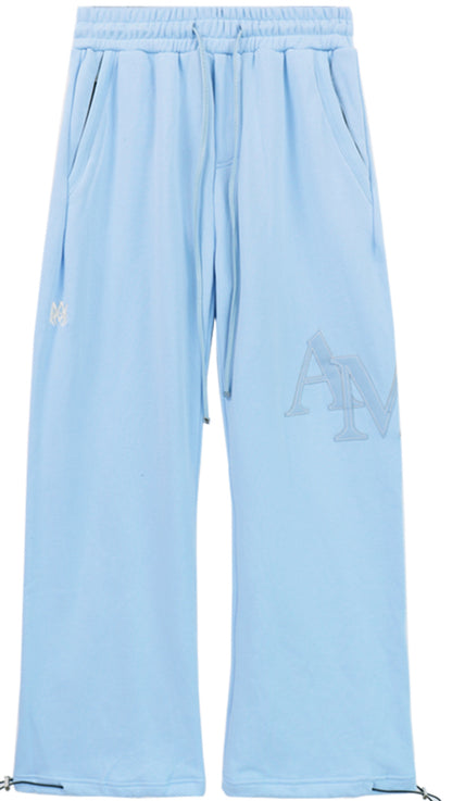 Amiri Staggered Sweatpant BLUE