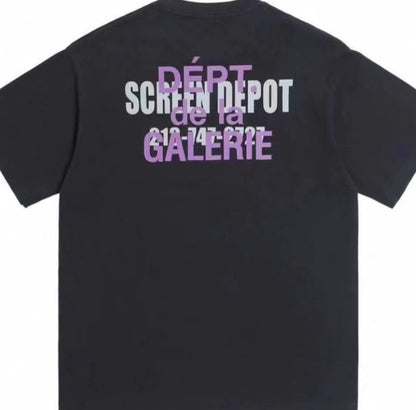 Screen depot purple Gallery dept. shirt