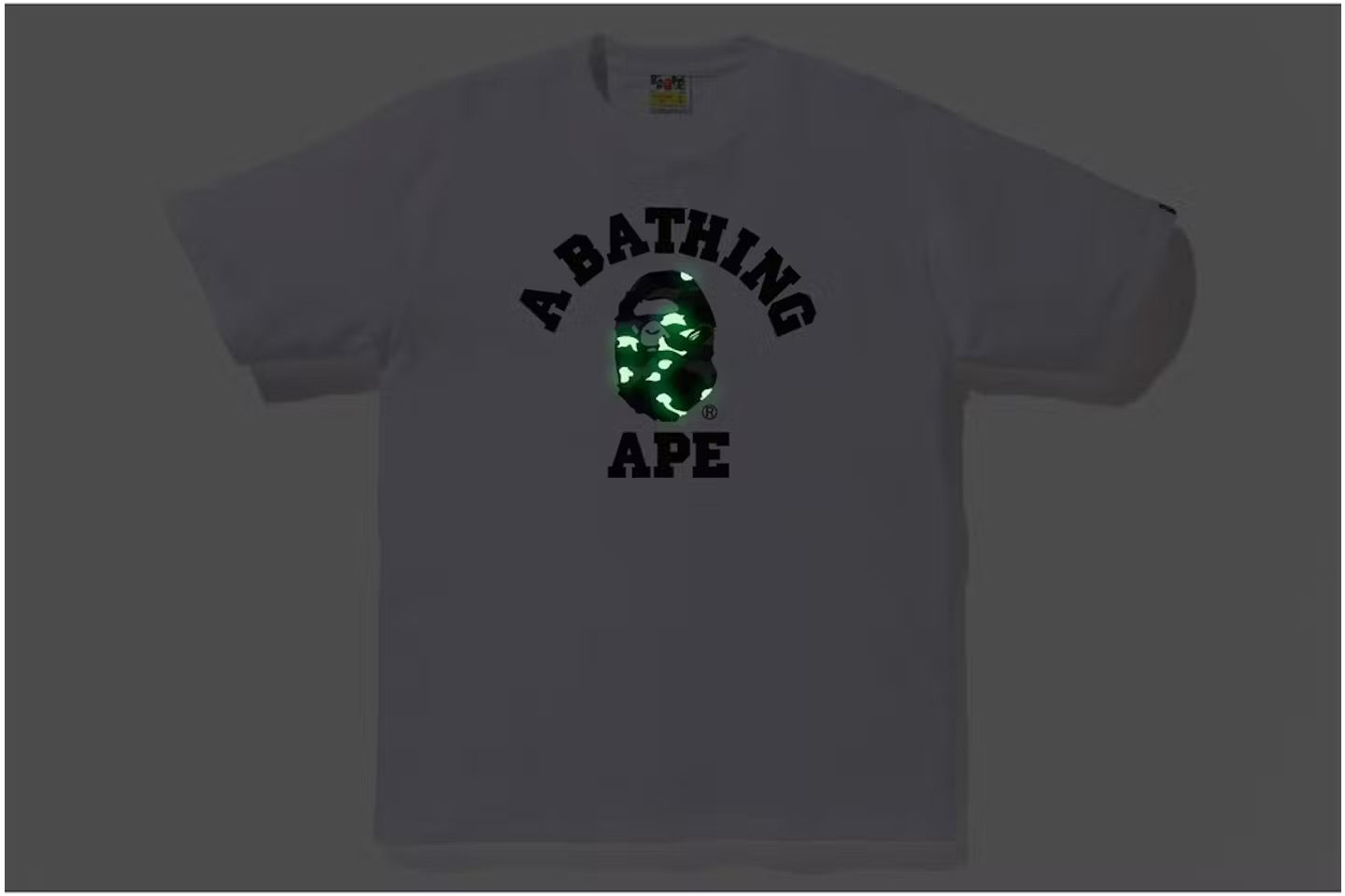 BAPE City Camo College Tee
White/Black