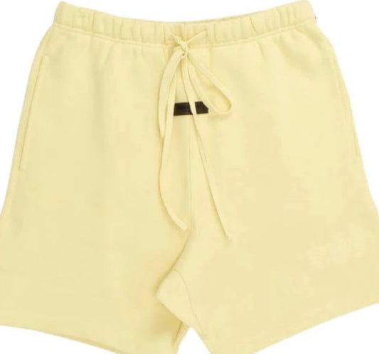 FEAR OF GOD ESSENTIALS SWEATSHORTS 'CANARY'