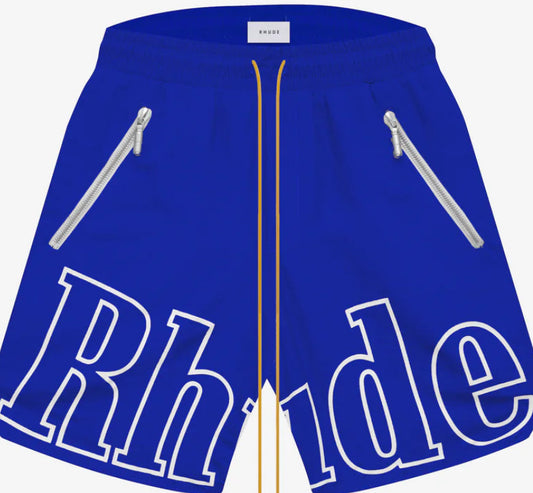 RH LOGO SHORTS BLUE