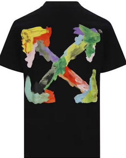 OFF-WHITE Brush Arrows Slim Logo Print Skate T-shirt
Black