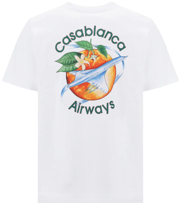 Casa Blanca Airways print t shirt