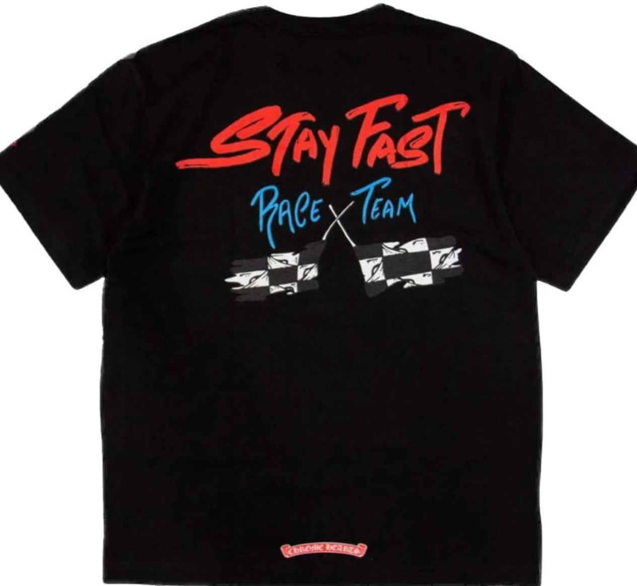 CHROME HEARTS MATTY BOY STAY FAST TEE "BLACK"