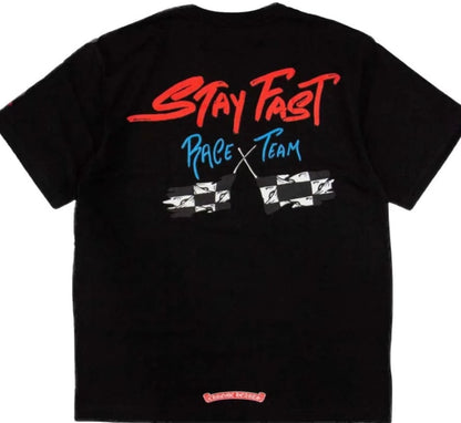 CHROME HEARTS MATTY BOY STAY FAST TEE "BLACK"