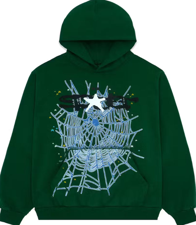 Sp5der Web Hoodie
Hunter Green