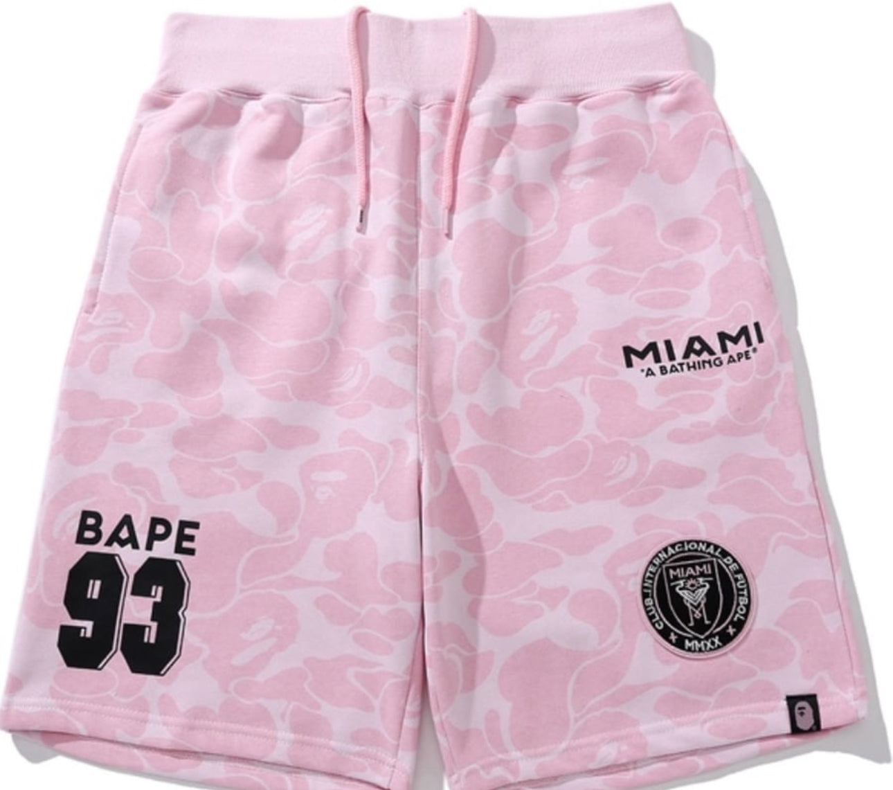 BAPE x Inter Miami CF Sweatshort Pink