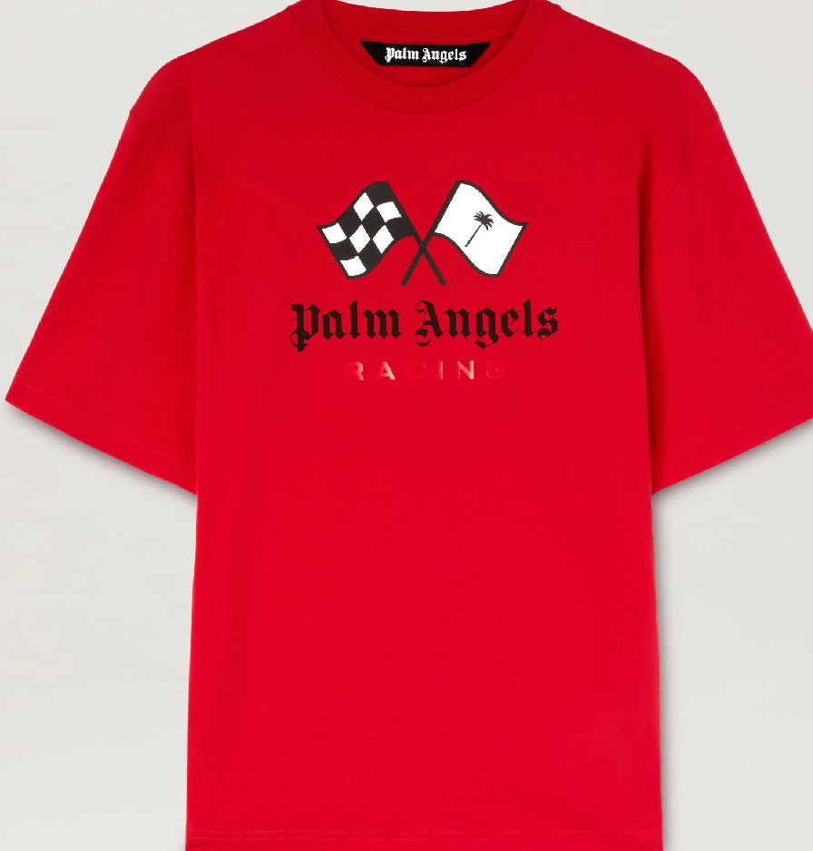 Palm Angel T-SHIRT RACING RED