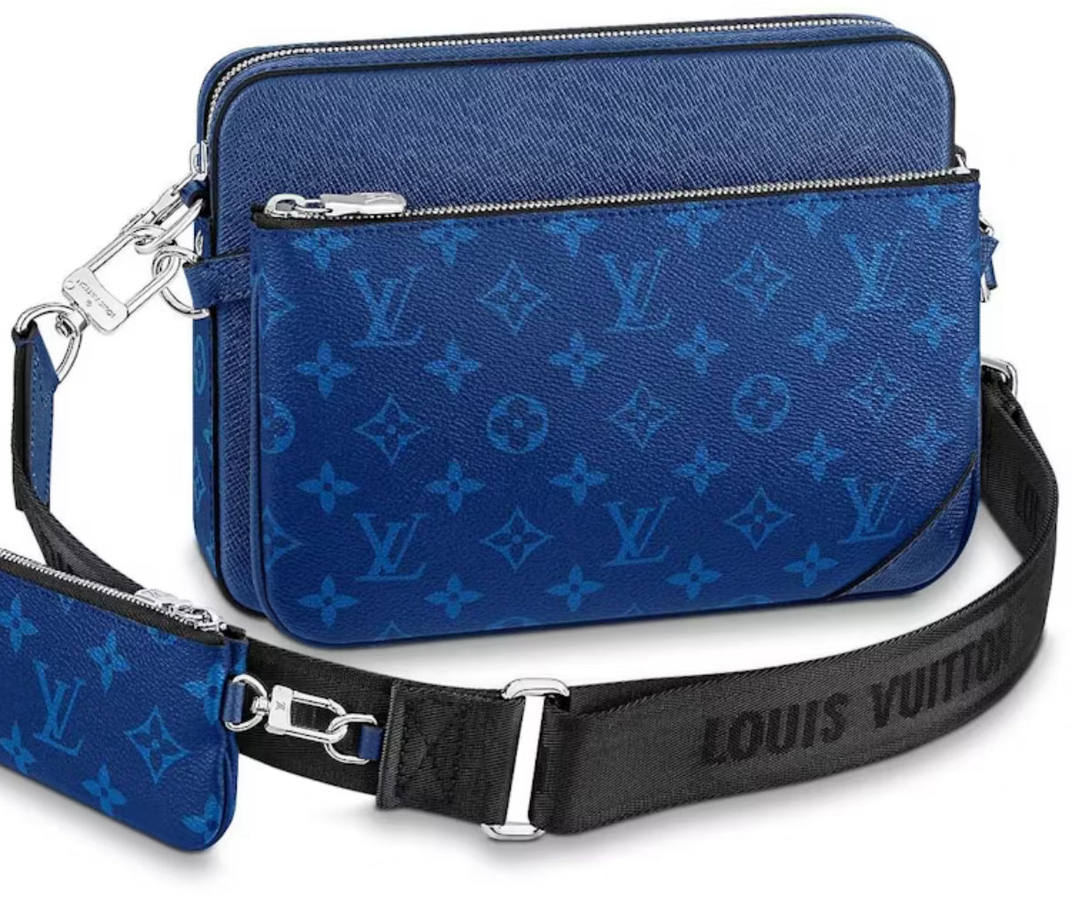 Louis Vuitton Messenger Cobalt Blue