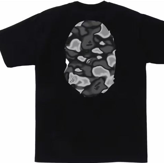 BAPE Liquid Camo Big Ape Head Tee
Black