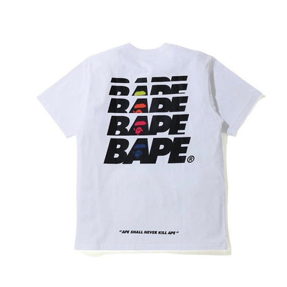 APE SHALL NEVER KILL APE BAPE TEE WHITE