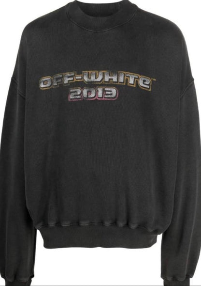 Off-White Digit Bacchus cotton sweatshirt