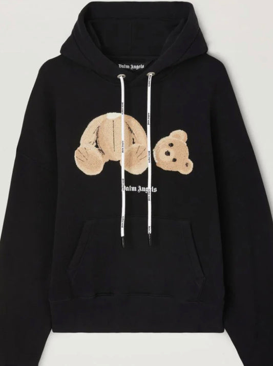 PA BEAR HOODIE Black