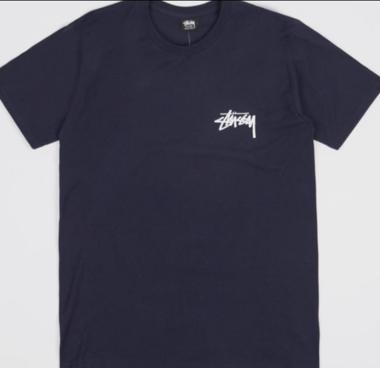 BASIC STÜSSY TEE Navy