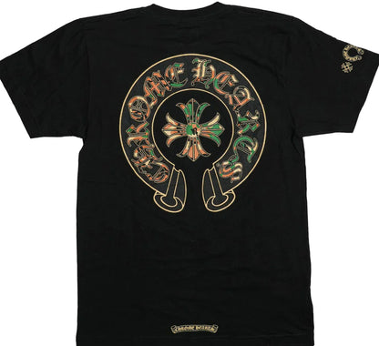 CHROME HEARTS BLACK CAMO CROSSES TEE