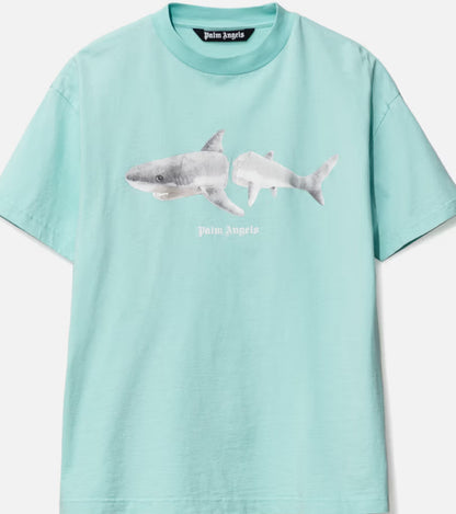 PALM ANGELS
SHARK CLASSIC T-SHIRT Light Blue