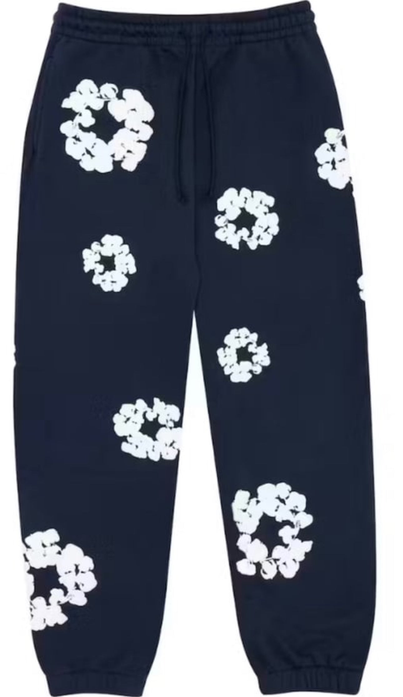 Denim Tears Cotton Wreath Sweatpants Navy