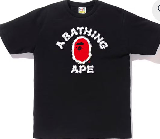 BAPE Brush College Tee
Black