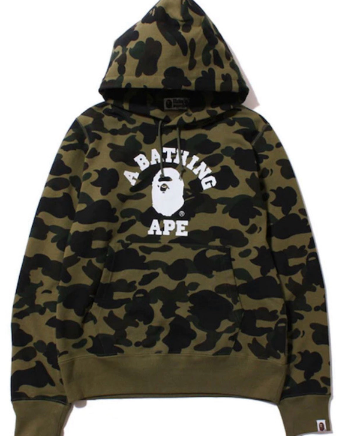 BAPE 1st Camo College Pullover Hoodie (FW19)