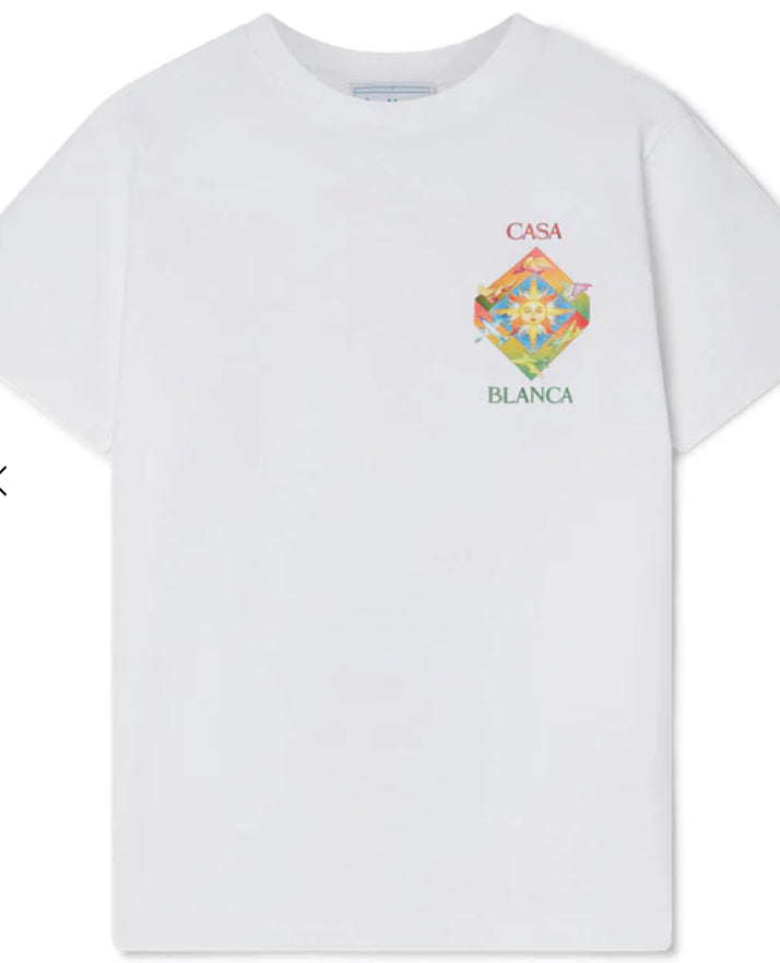 Casablanca Les Elements T-shirt
White