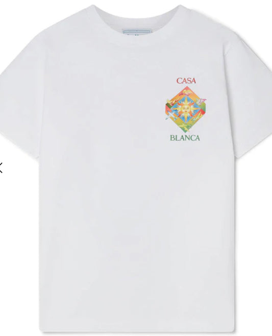 Casablanca Les Elements T-shirt
White