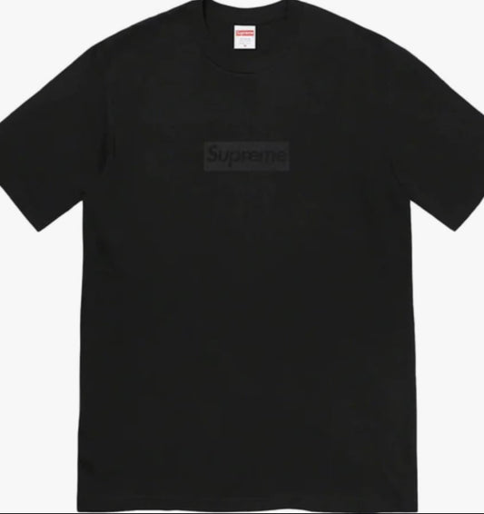 Supreme Tonal Box Logo Tee Black