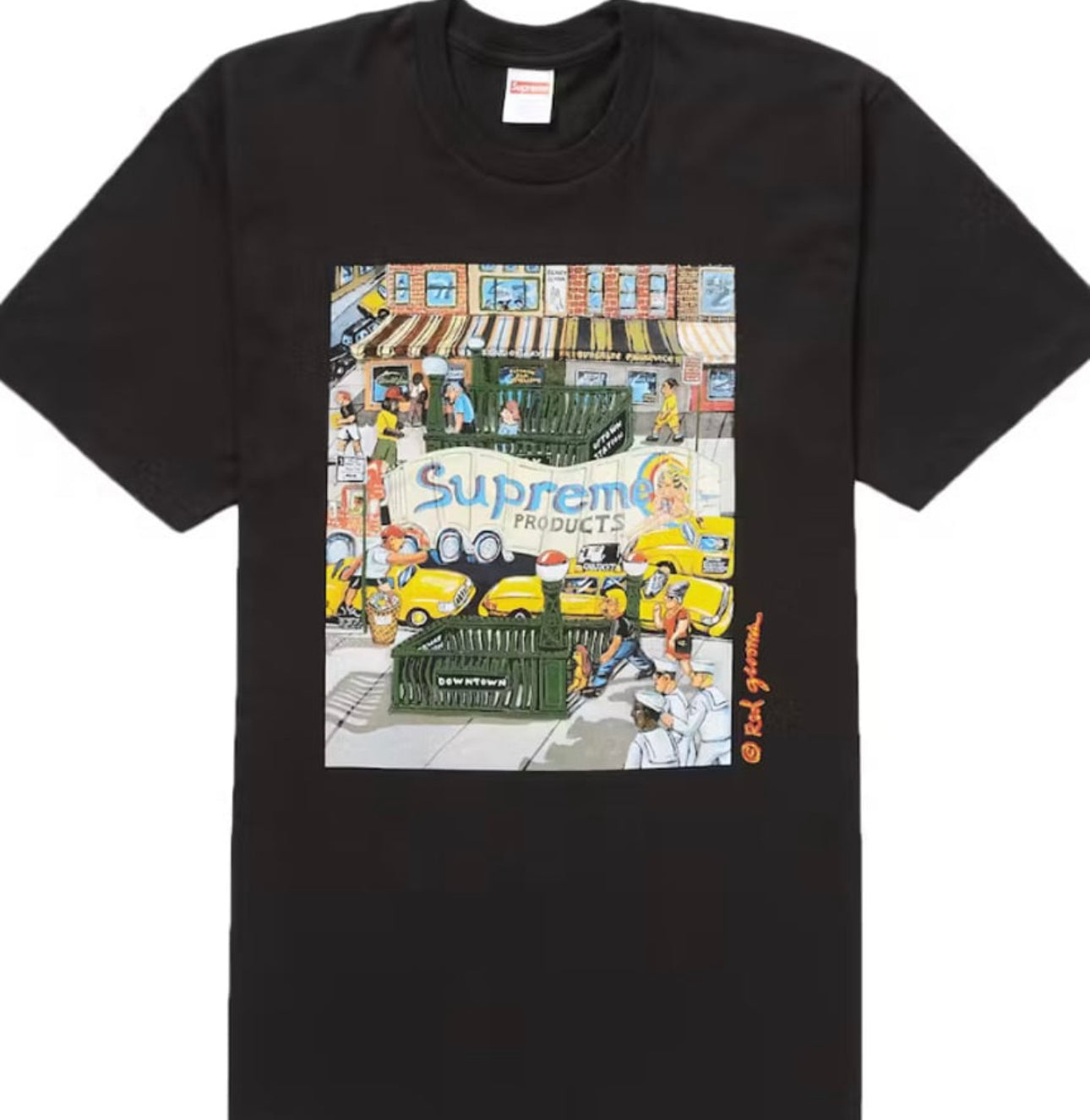 Supreme Manhattan Tee Black