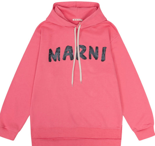 MARNI Marni sweatshirt in cotton hoodie Pink