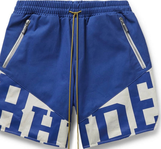 Rhude Flight Shorts Blue