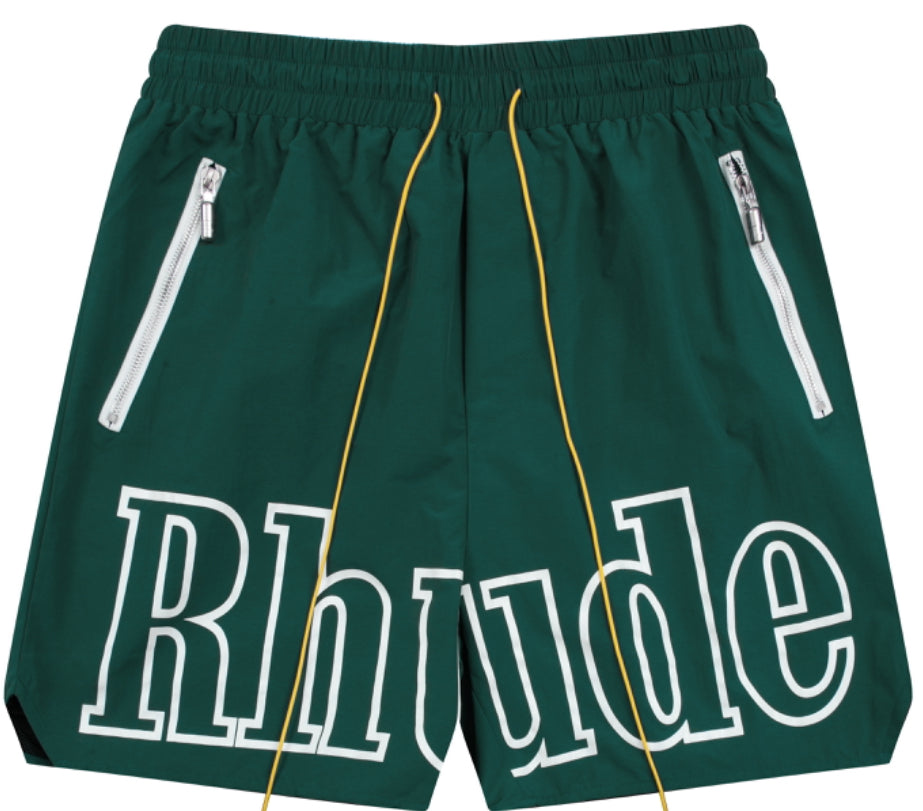 RH LOGO SHORTS GREEN