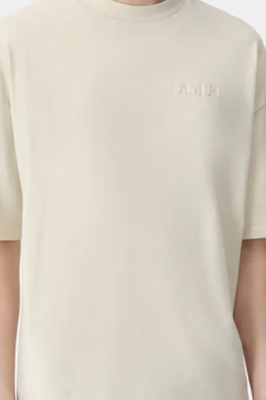 AMIRI OVERSIZED TEE CRÈME