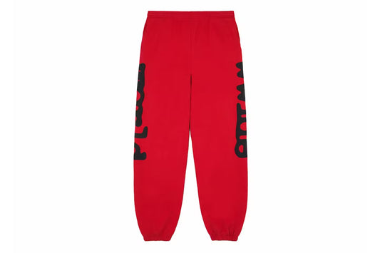 Sp5der Beluga Sweatpants
Red