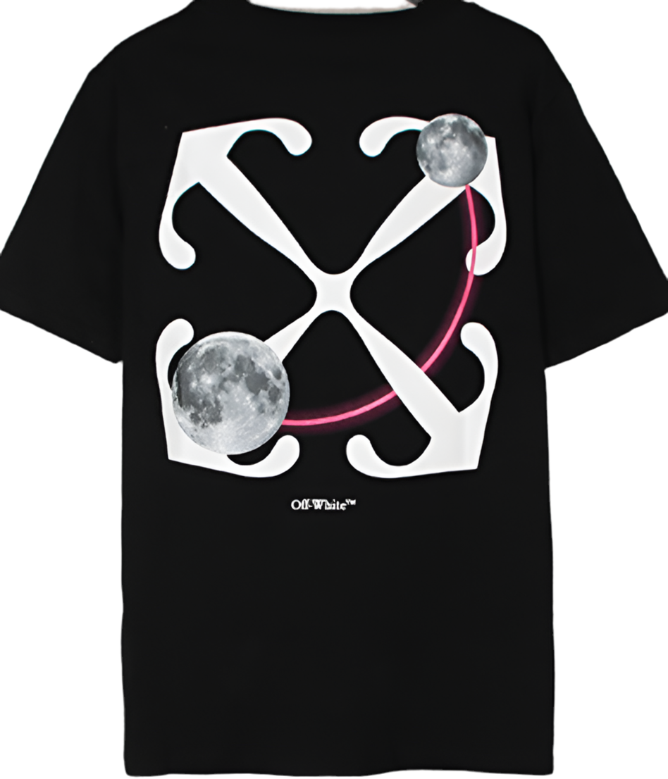 OFF-WHITE Double Moon Arrow S/S Tee