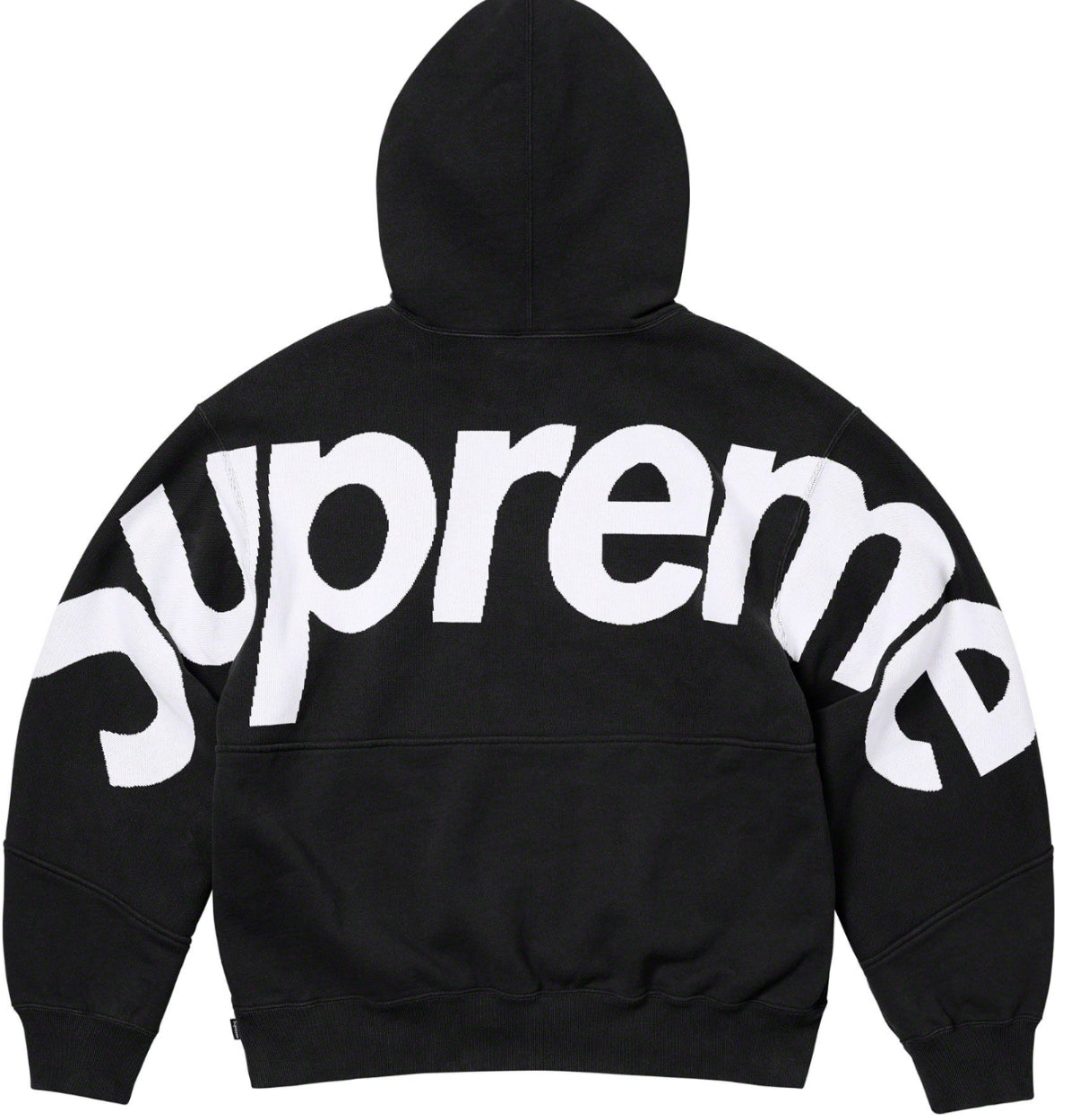 Supreme BIG LOGO JACQUARD HOODED SWEATSHIRT