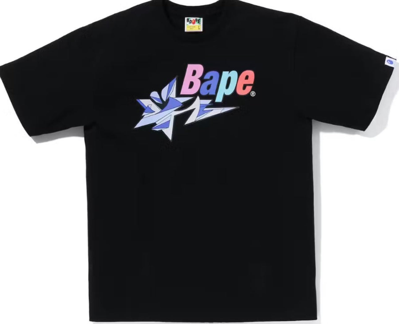 BAPE x Louis De Guzman Sta Tee Black