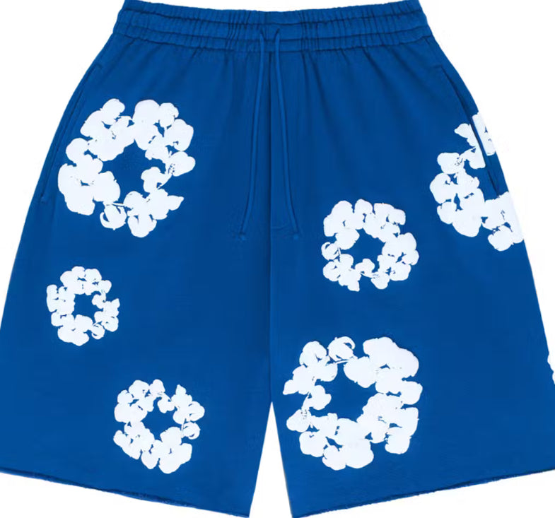 Denim Tears The Cotton Wreath Shorts
Royal Blue