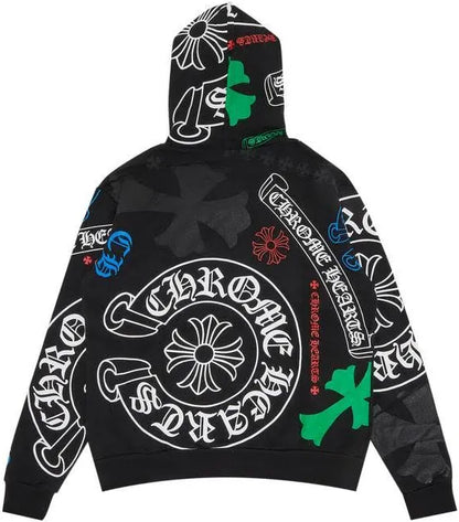 Chrome Hearts Stencil Hoodie
Black