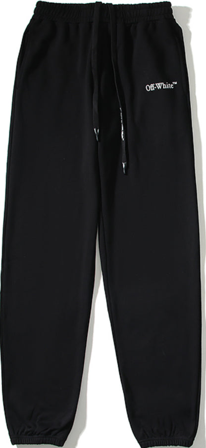 OFF-WHITE C/O VIRGIL ABLOH
CARAVAGGIO DIAG SLIM SWEATPANT - BLACK/WHITE