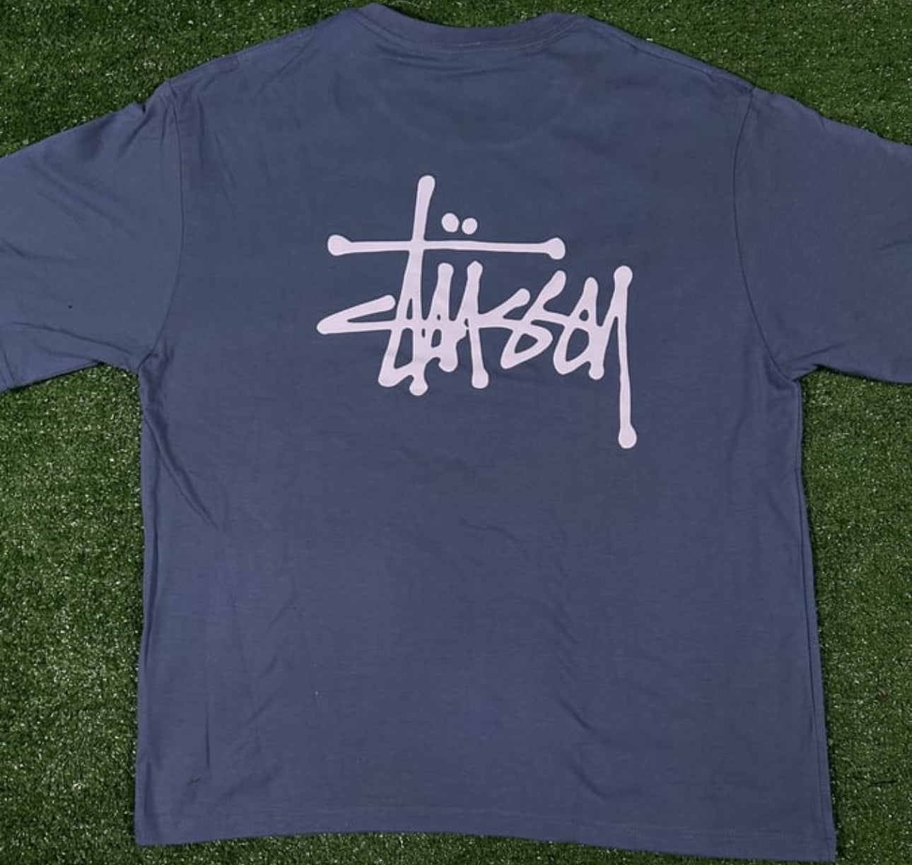 Stussy Basic Tee teal blue