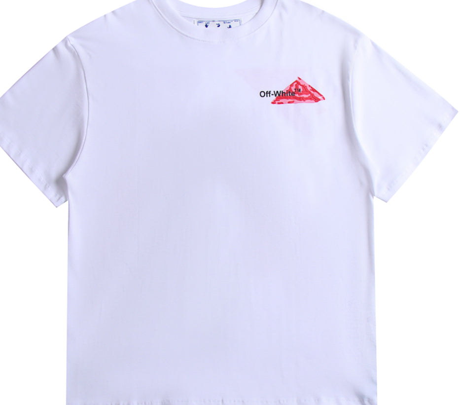 Slim Off white tee white