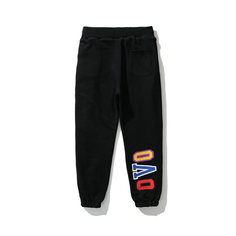 BAPE x OVO Woodland Camo Shark Reversible Sweatpants
Black