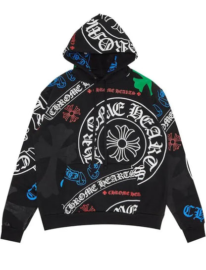 Chrome Hearts Stencil Hoodie
Black